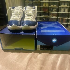 Air Jordan 11 “Win Like 82” Retro- White/Blue